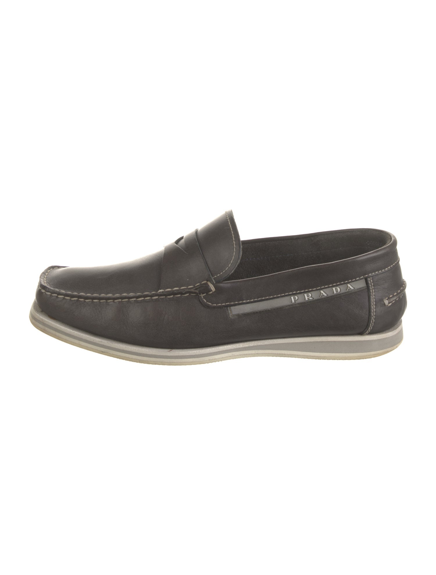 Prada Sport Leather Loafers