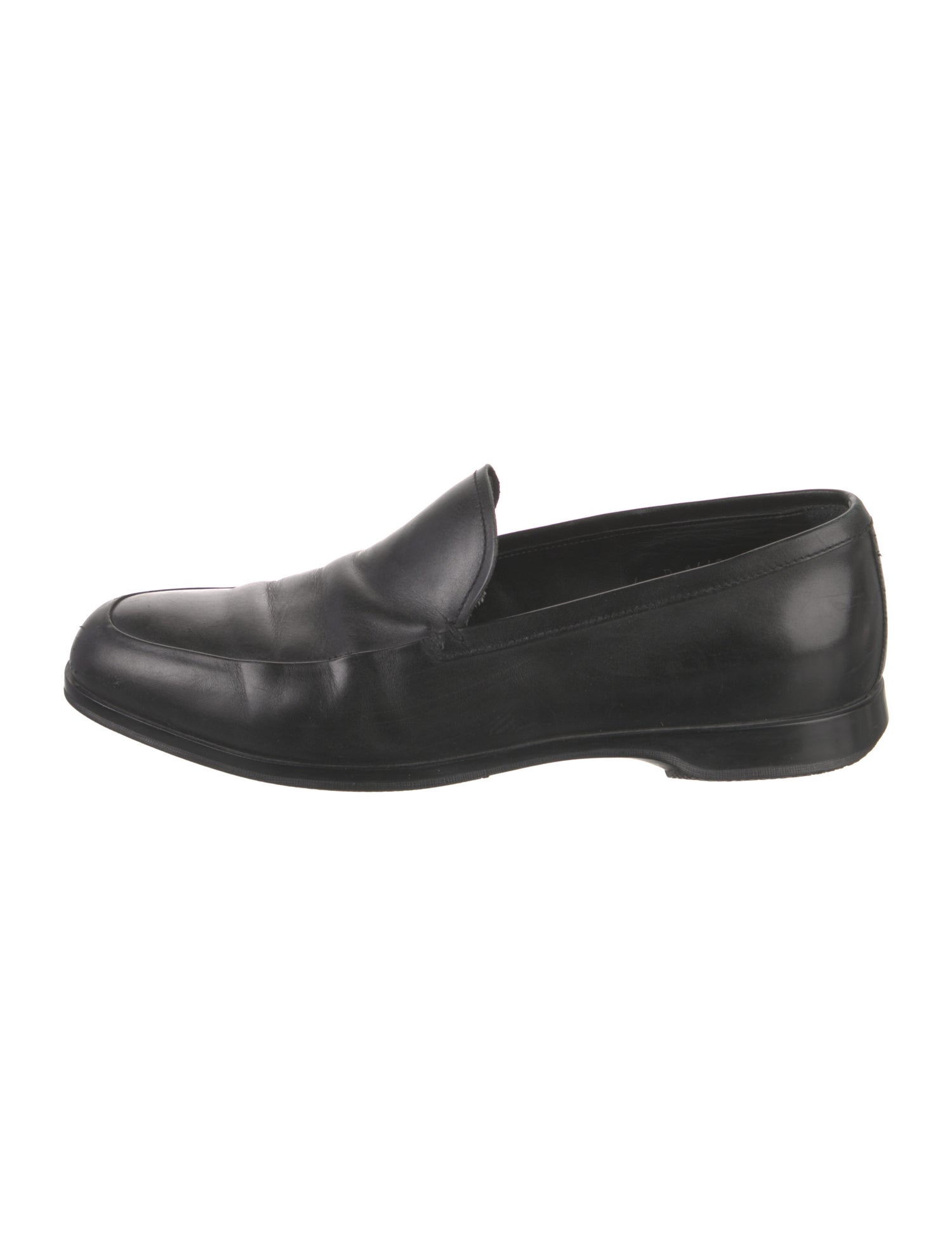 Prada Sport Leather Dress Loafers