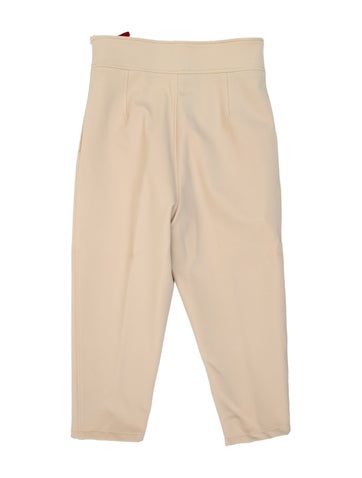 Pre-owned Prada Nylon Skinny Leg Pants W/ Tags In Neutral