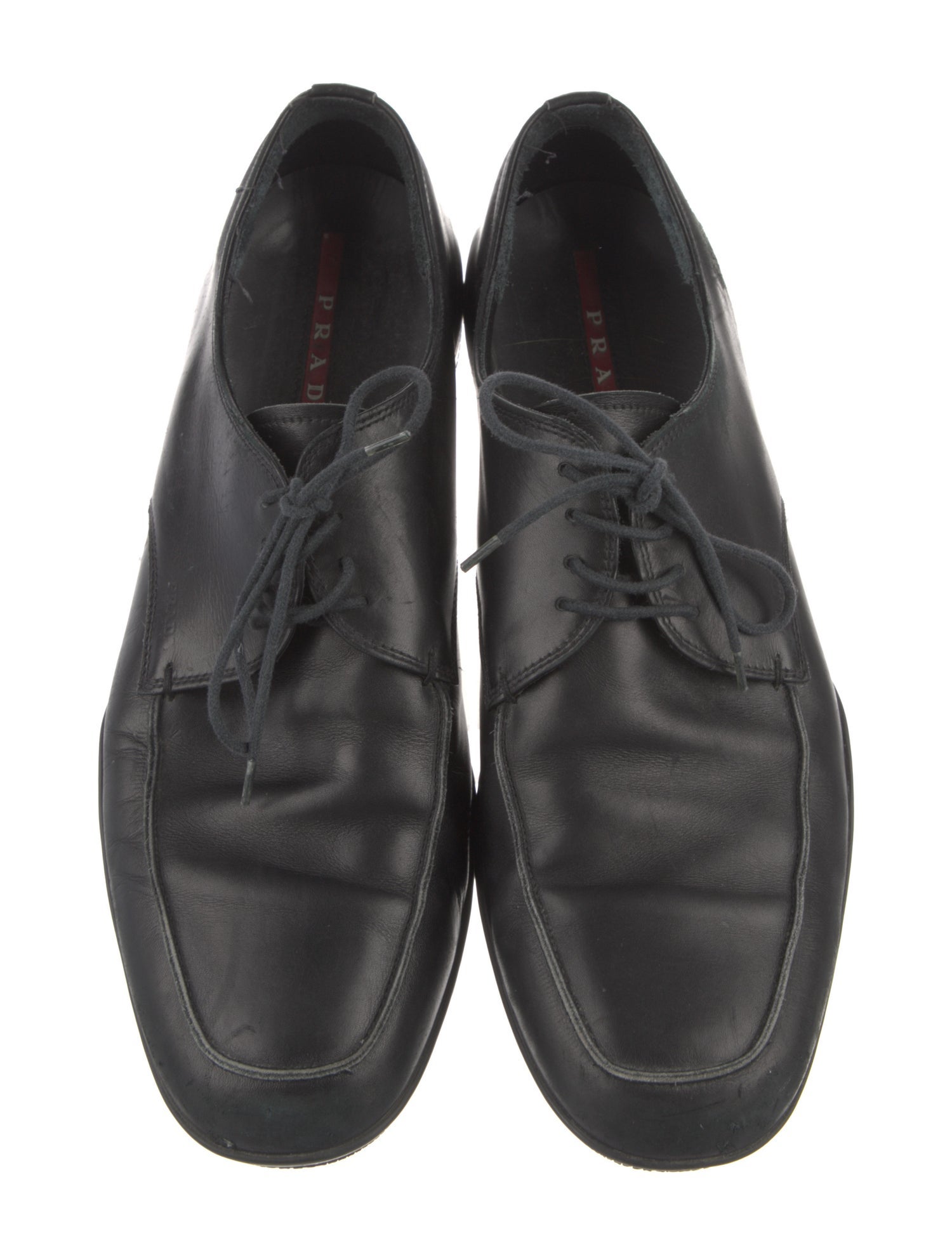 Prada Sport Leather Derby Shoes
