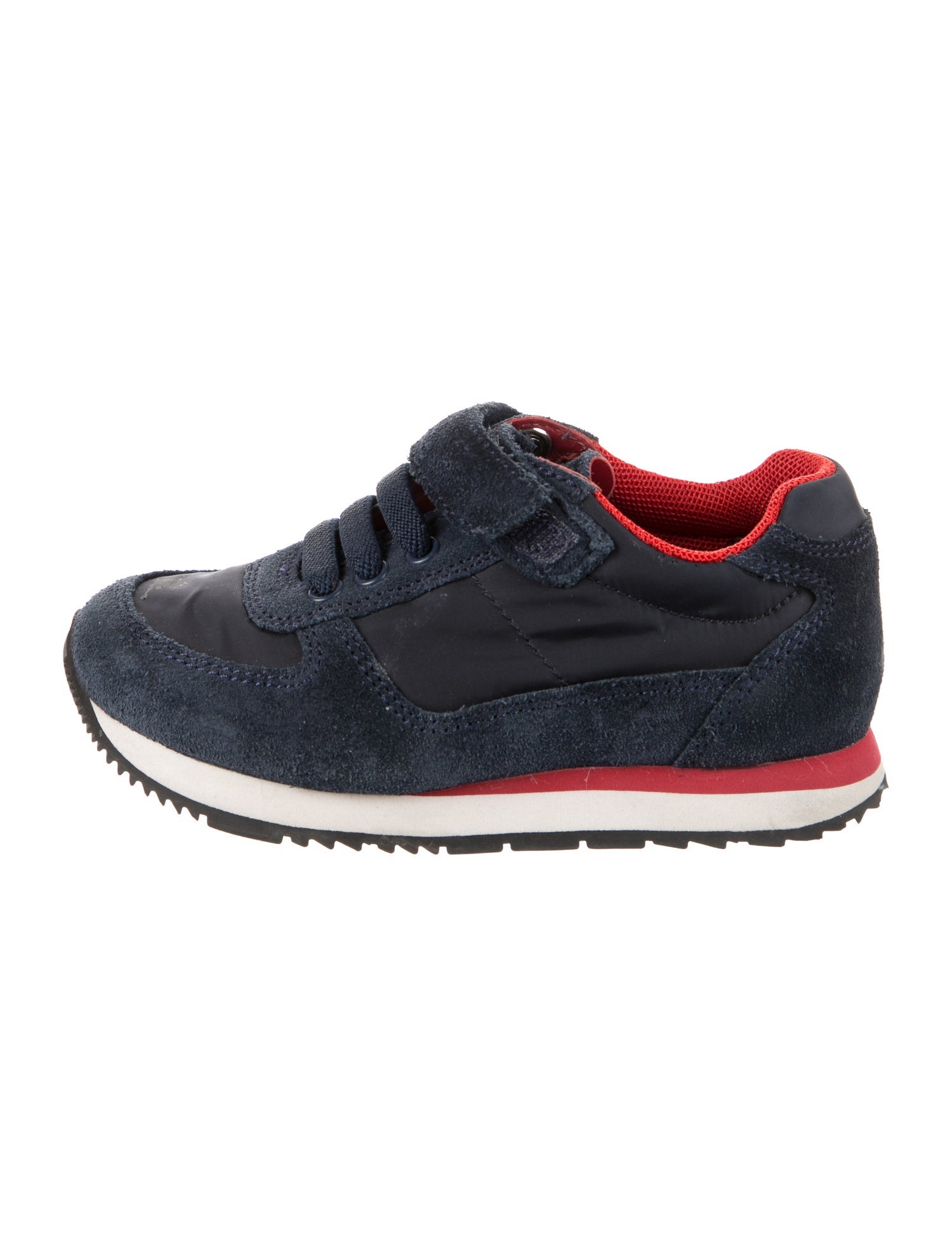 Prada Sport Nylon & Suede Low-Top Sneakers