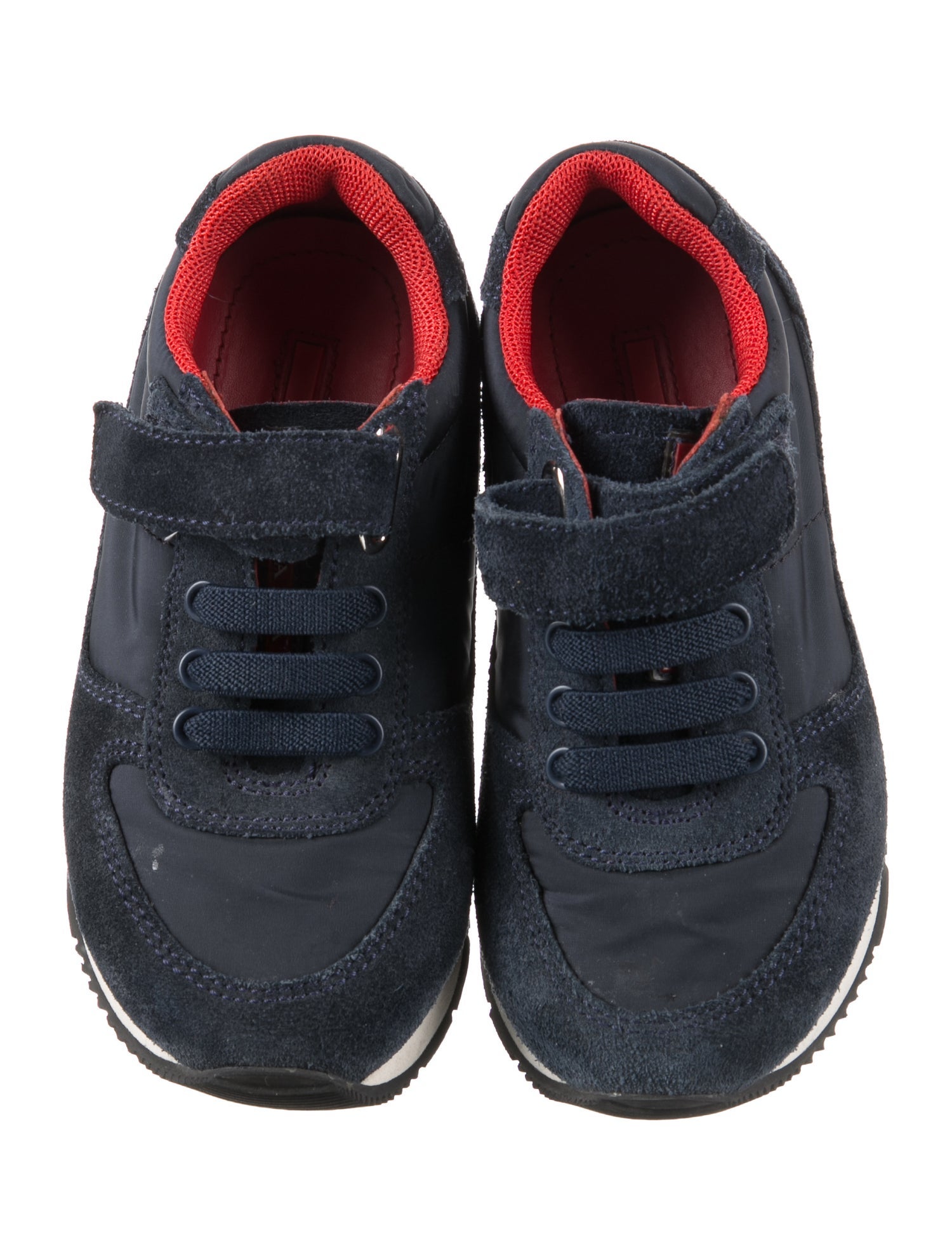 Prada Sport Nylon & Suede Low-Top Sneakers