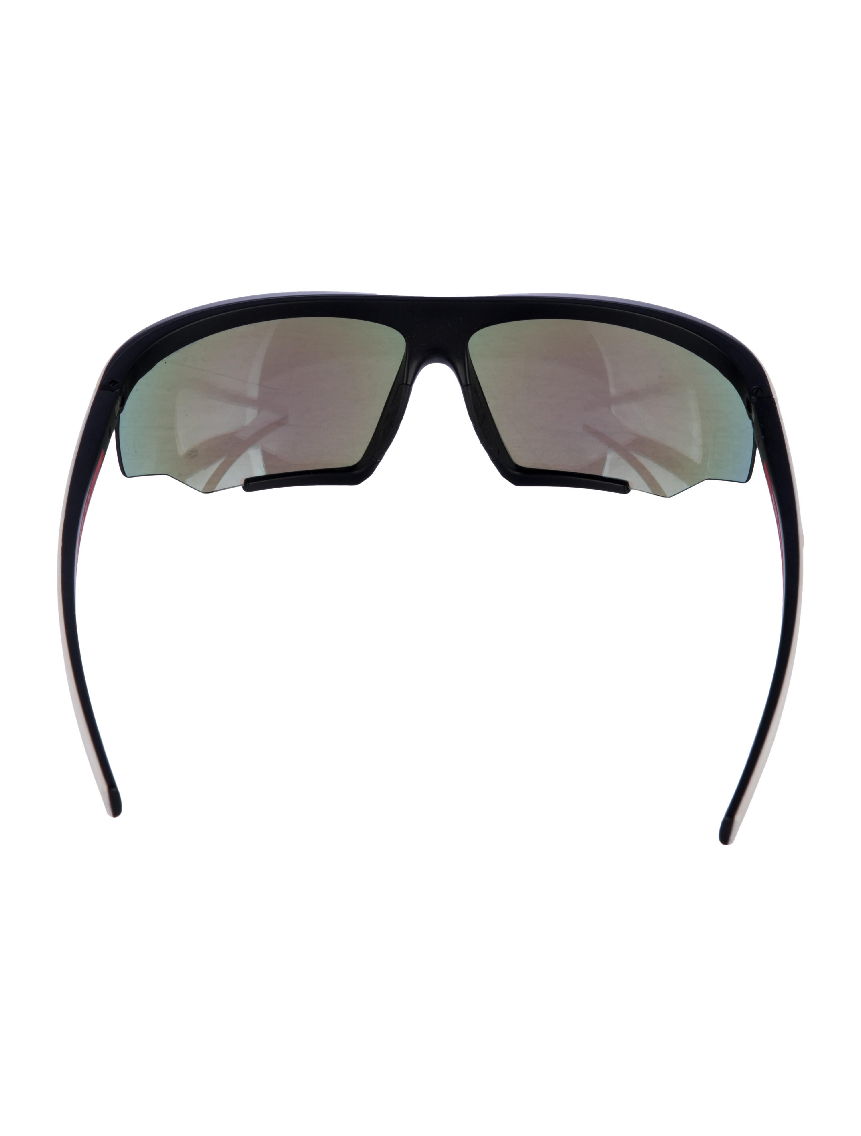 Prada Sport Linea Rossa Shield Sunglasses