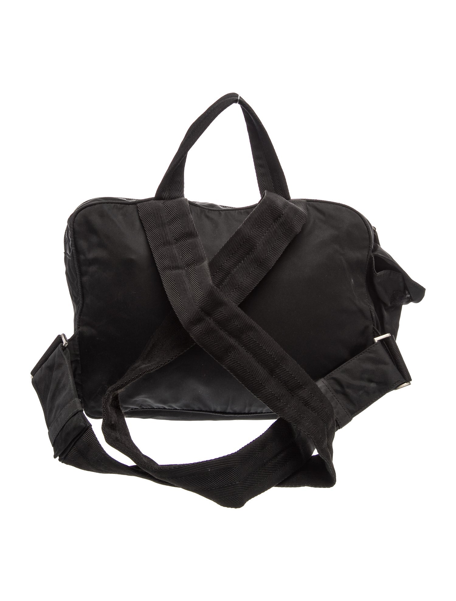 Prada Sport Signature Backpack Vintage - Black Backpacks, Handbags