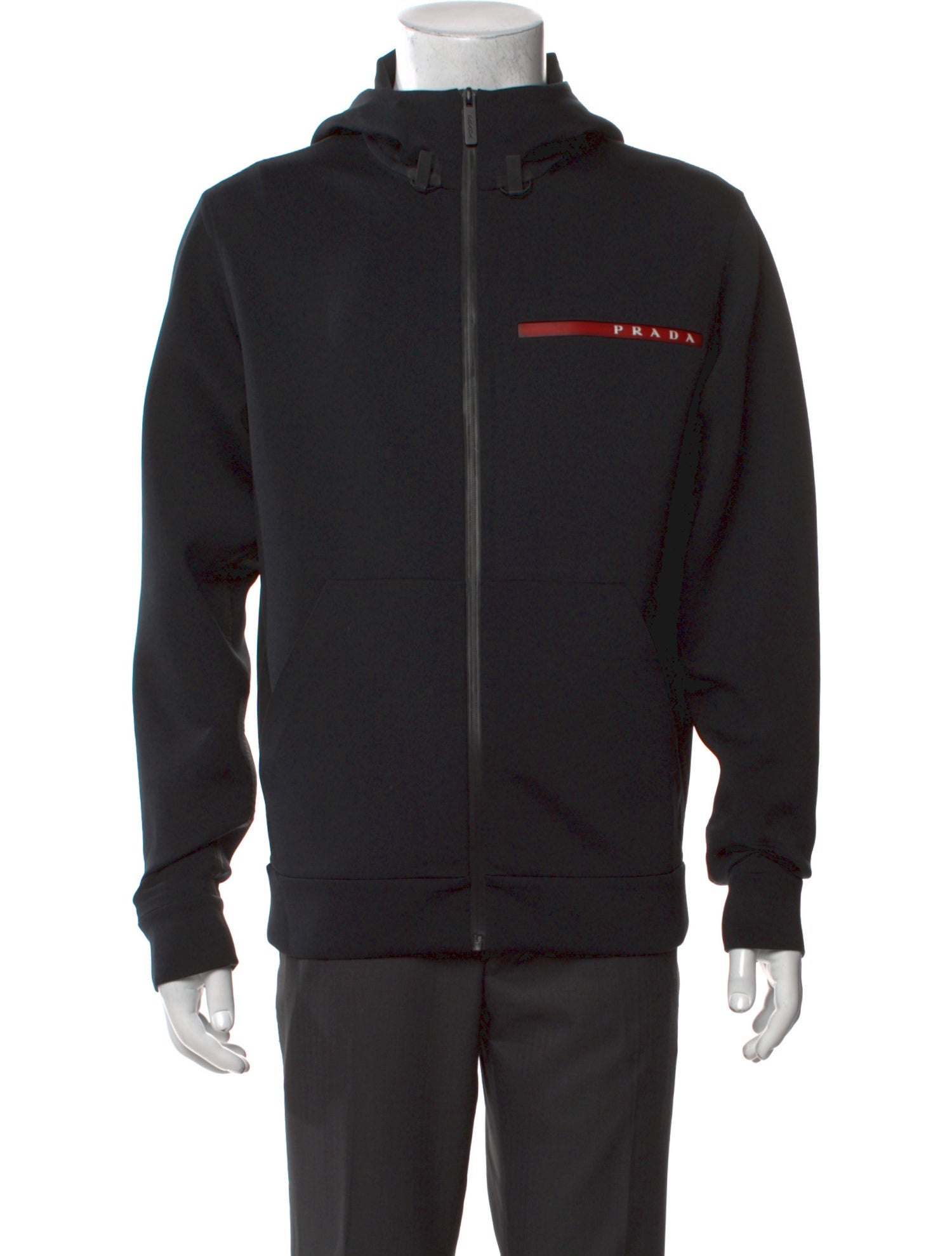 HAIDER ACKERMANN ビッグパーカー RICK OWENS似 Haider Ackermann Colorblock Pattern Crew Neck Hoodie - Grey