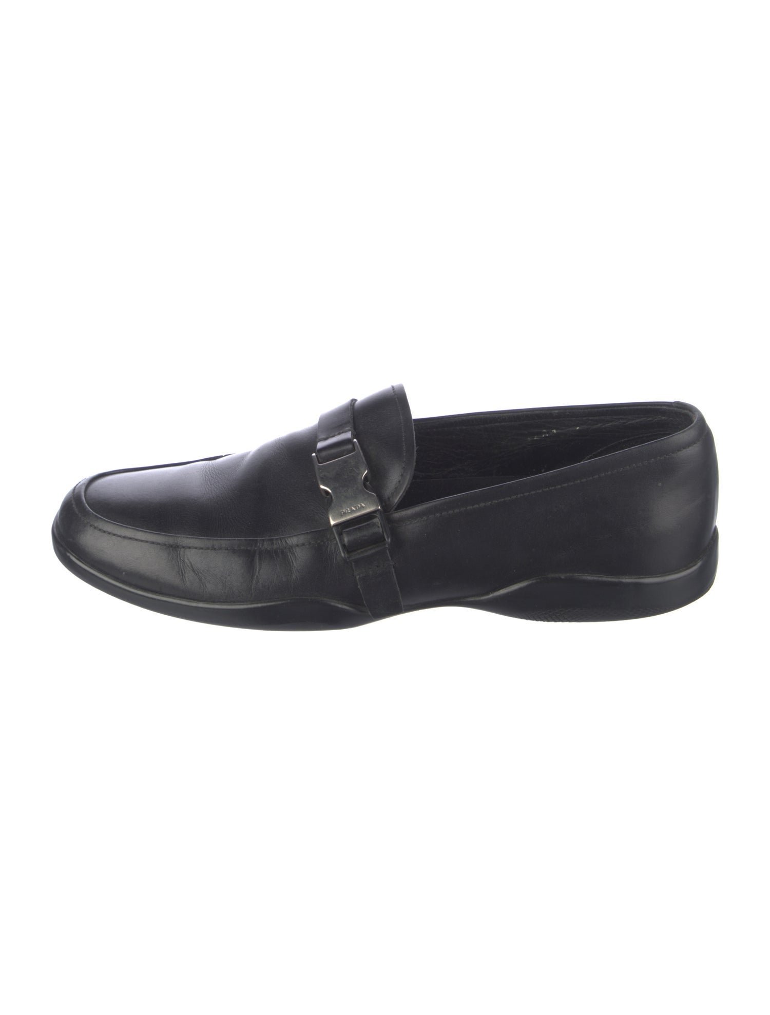 Prada Sport Leather Monk Straps