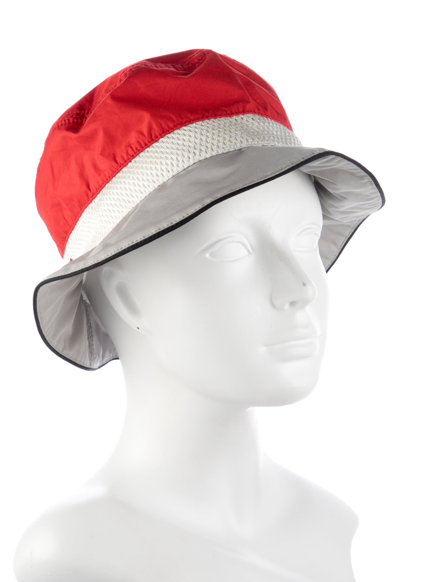 Prada Sport Polyester Mesh Bucket Hat