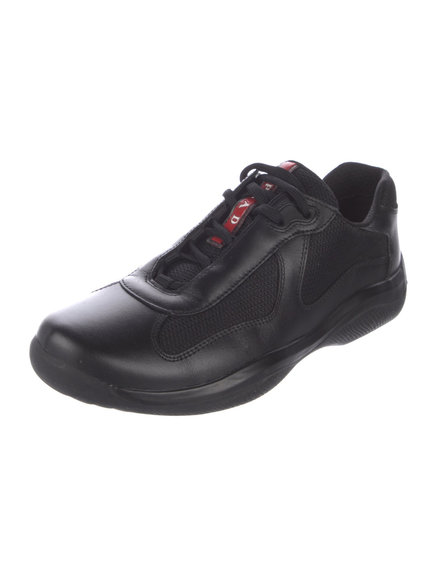 Bottega Veneta Leather Sneakers - Black Sneakers, Shoes