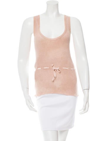 Prada Sport Scoopneck Sleeveless Top