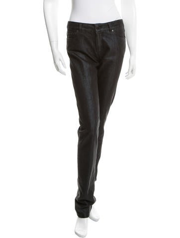 Prada Sport Mid-Rise Straight-Leg Jeans w/ Tags