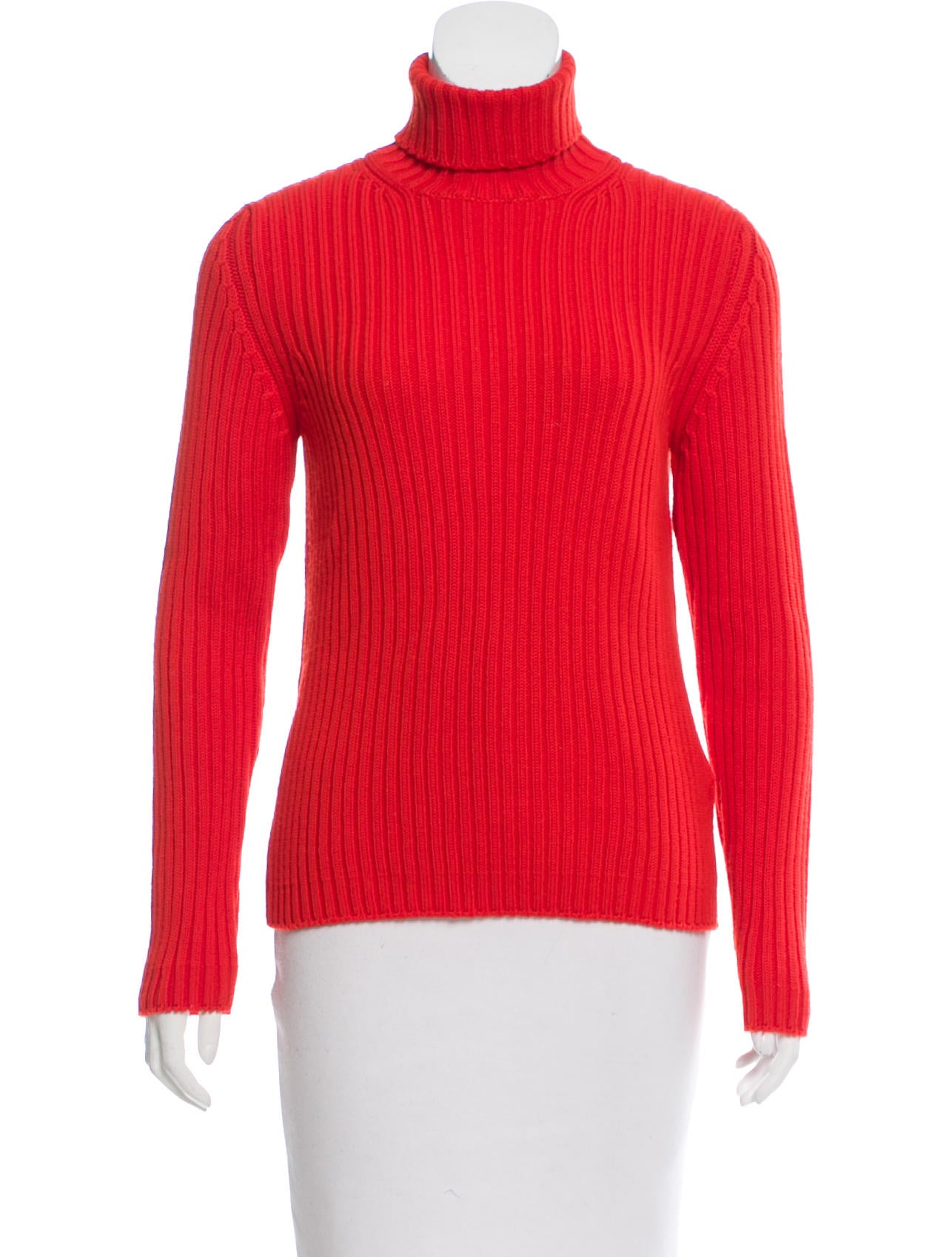 Prada Sport Wool Turtleneck Sweater Clothing WPR41653 The RealReal