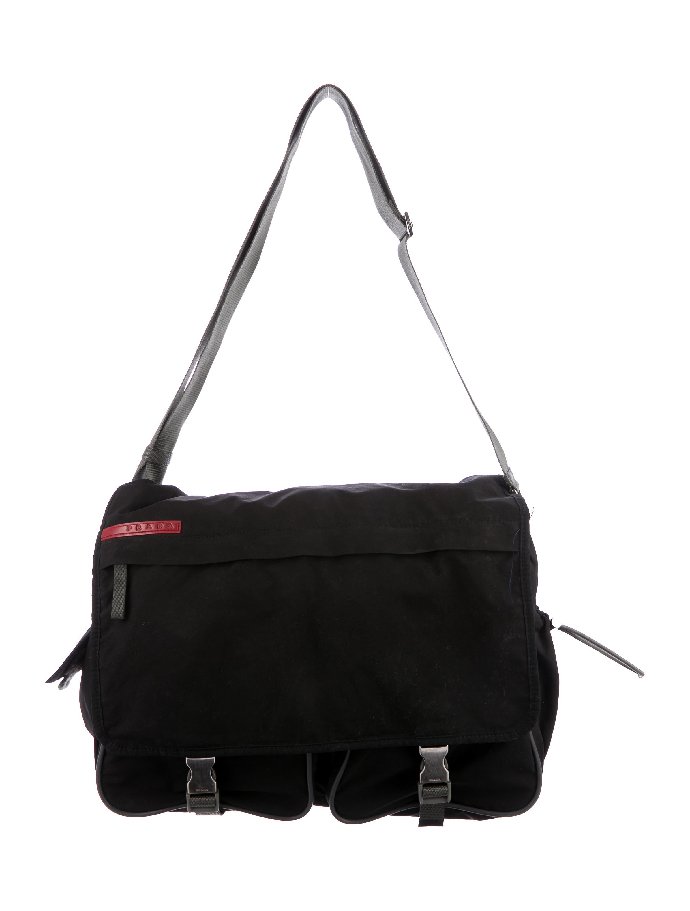 Prada Sport Nylon Messenger Bag Handbags Wpr46956 The Realreal Nylon Messenger Bag