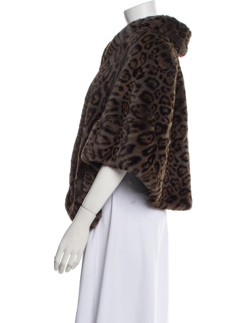 pretty rugged Fur Animal Print Faux Fur Jacket