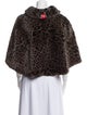 pretty rugged Fur Animal Print Faux Fur Jacket