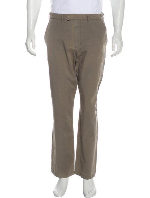 Prada Sport Flat Front Pants khaki