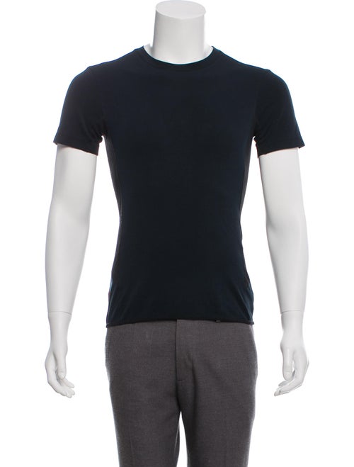 Prada Sport Mesh Accented T-Shirt blue