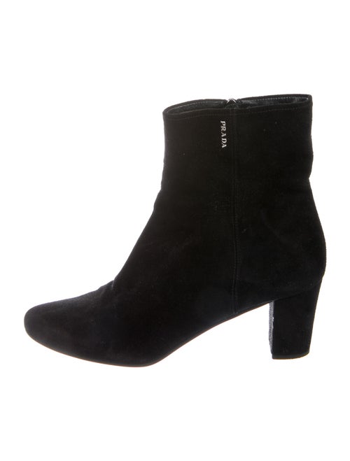 Prada Sport Suede Boots Black