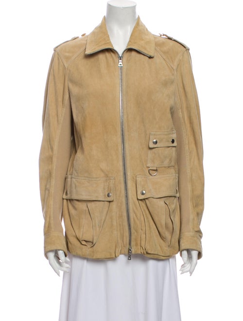 Prada Sport Leather Utility Jacket