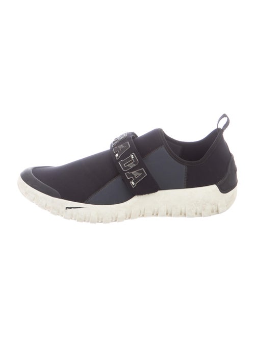 Prada Sport Printed Sneakers Blue