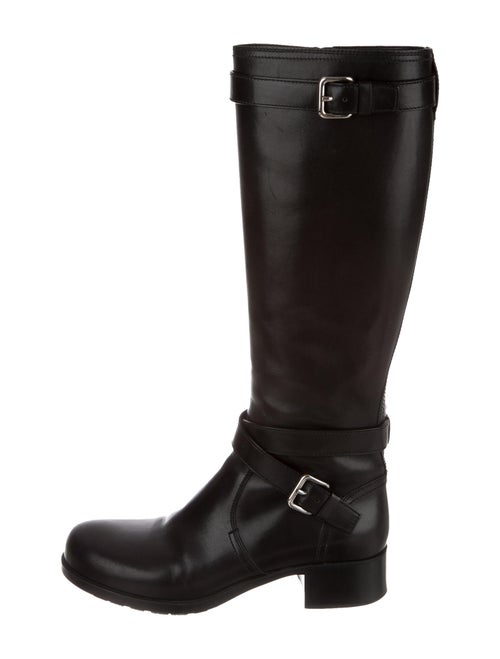 Prada Sport Riding Boots Black