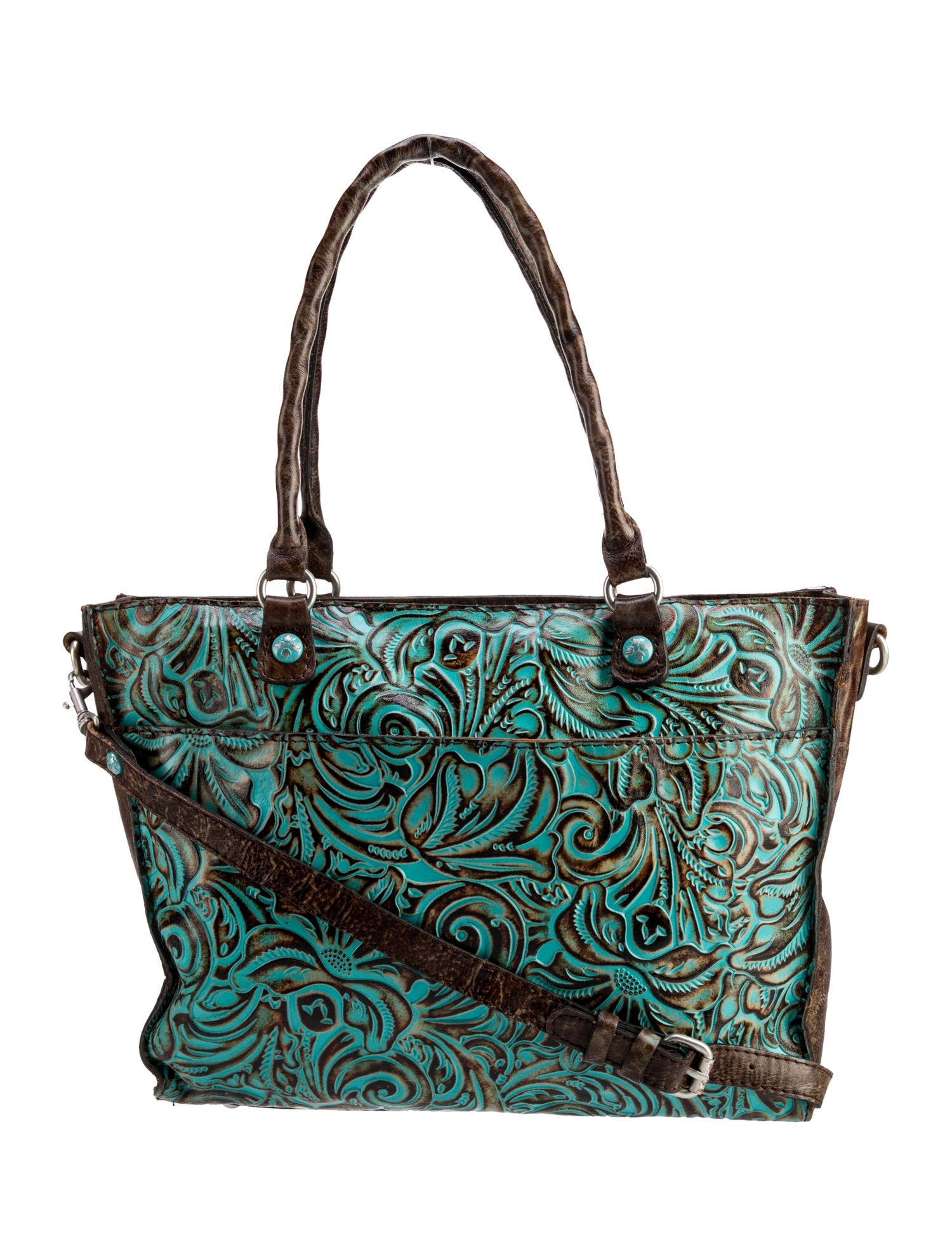 Patricia Nash Leather Shoulder Bag