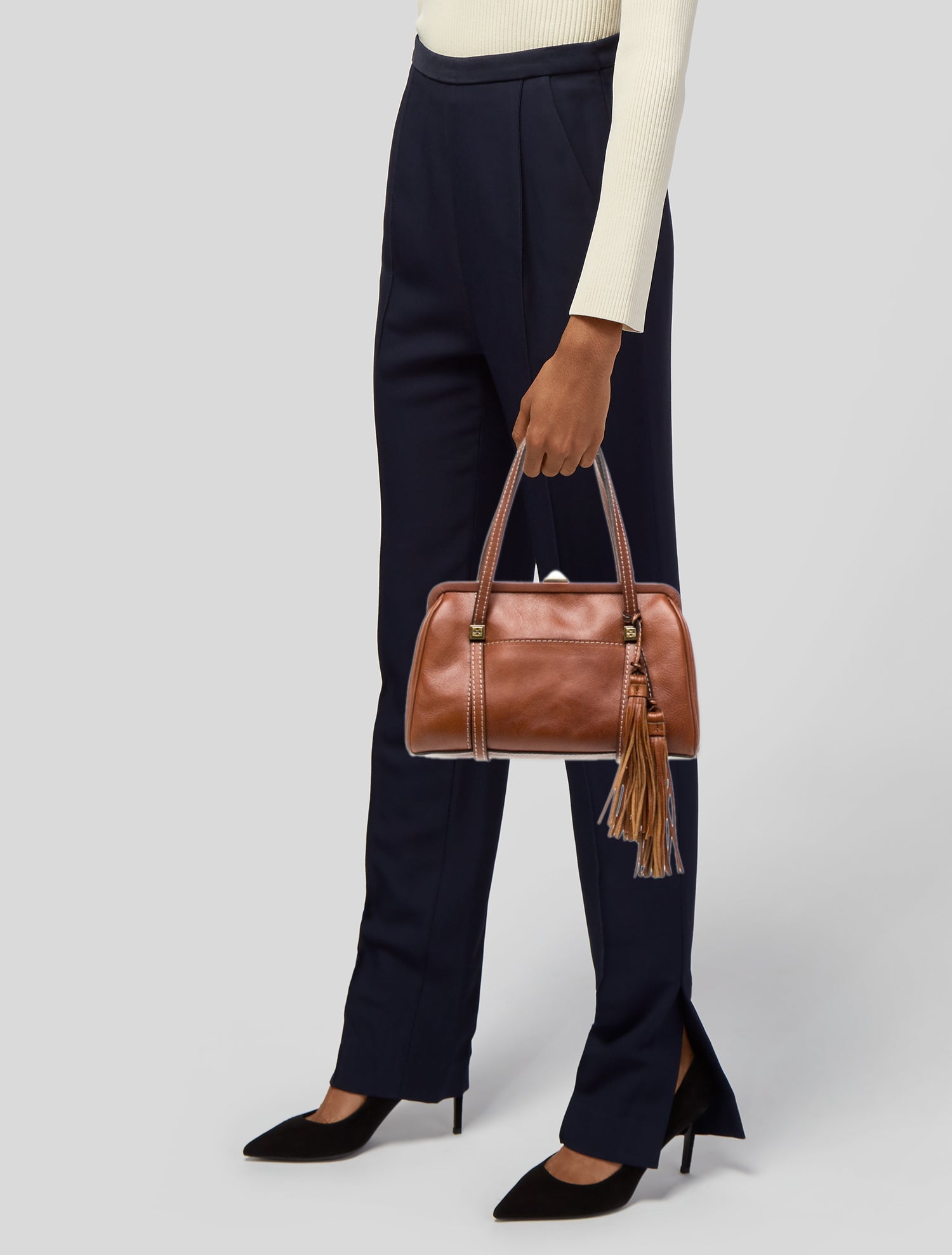 Patricia Nash Leather Top Handle Bag