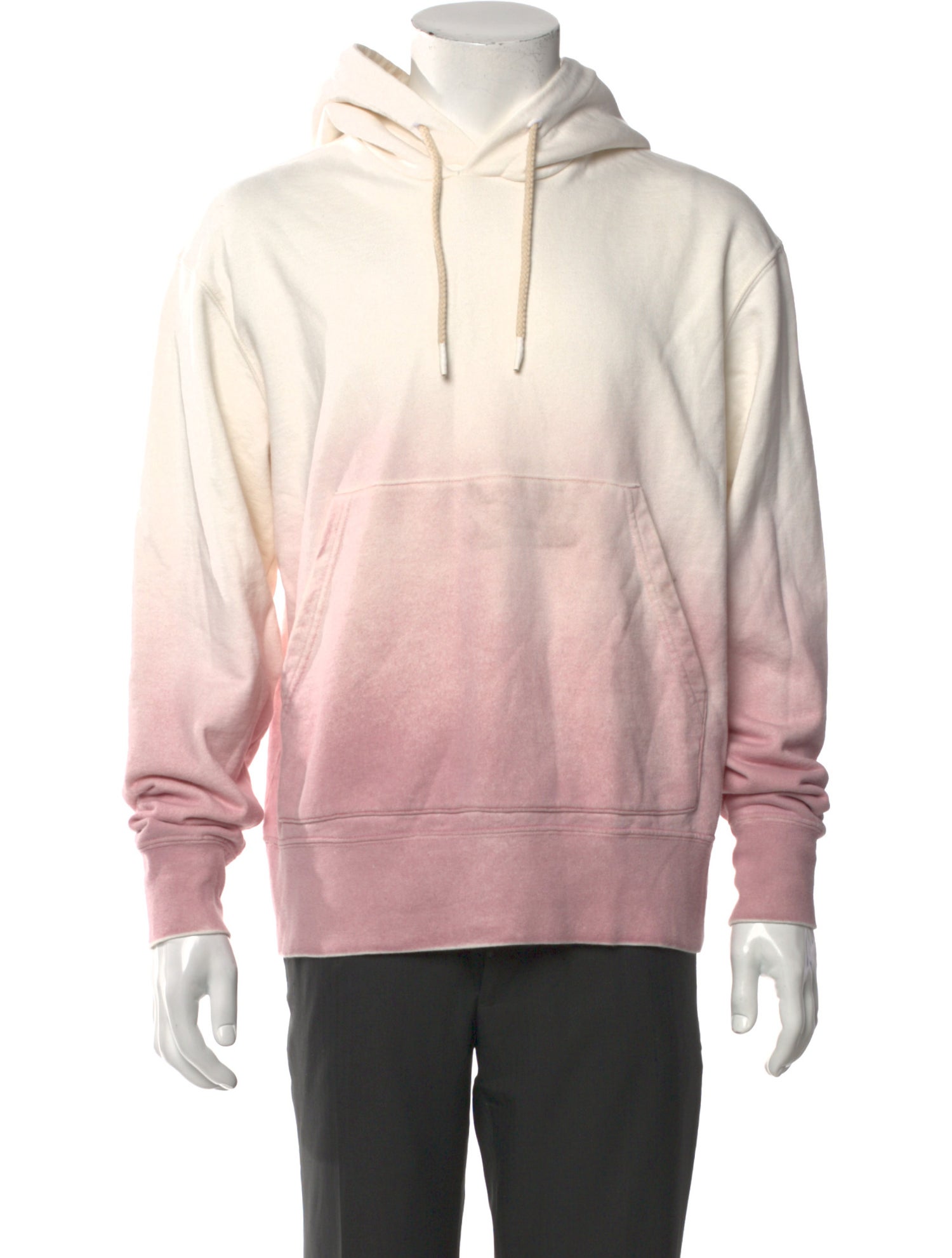 PRESIDENT'S Tie-Dye Print Crew Neck Hoodie