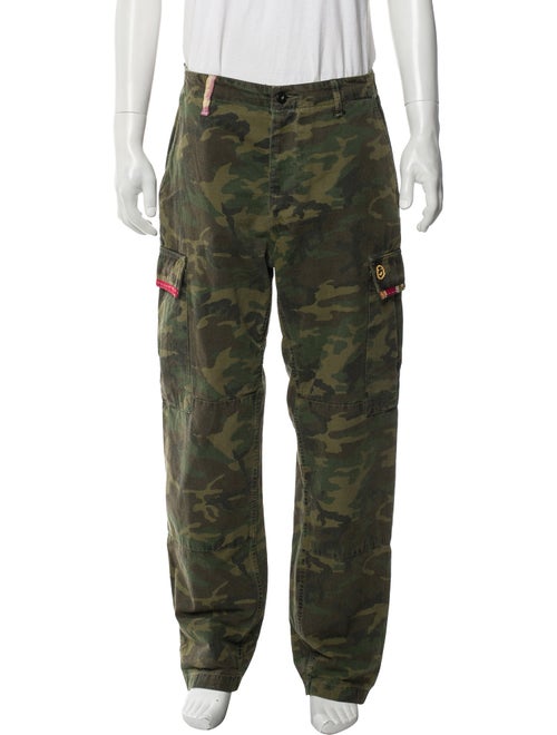 PRESIDENT'S Camouflage Print Cargo Pants