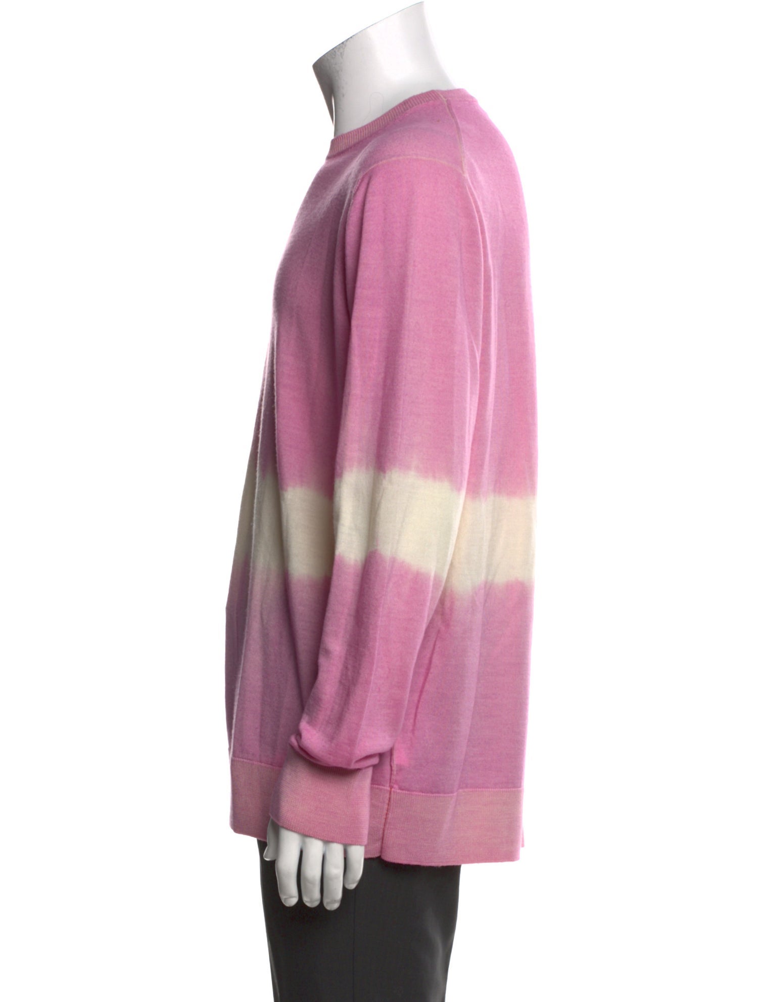 PRESIDENT'S Wool Tie-Dye Print Pullover