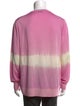PRESIDENT'S Wool Tie-Dye Print Pullover