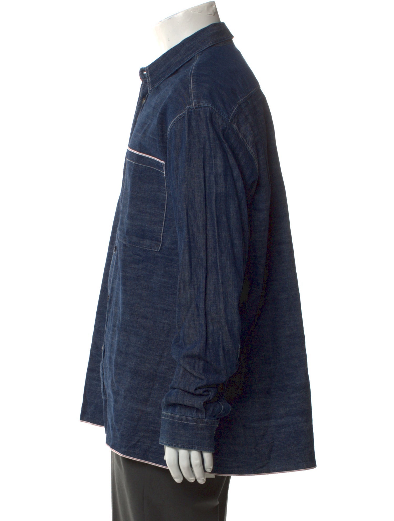 PRESIDENT'S Long Sleeve Denim Shirt