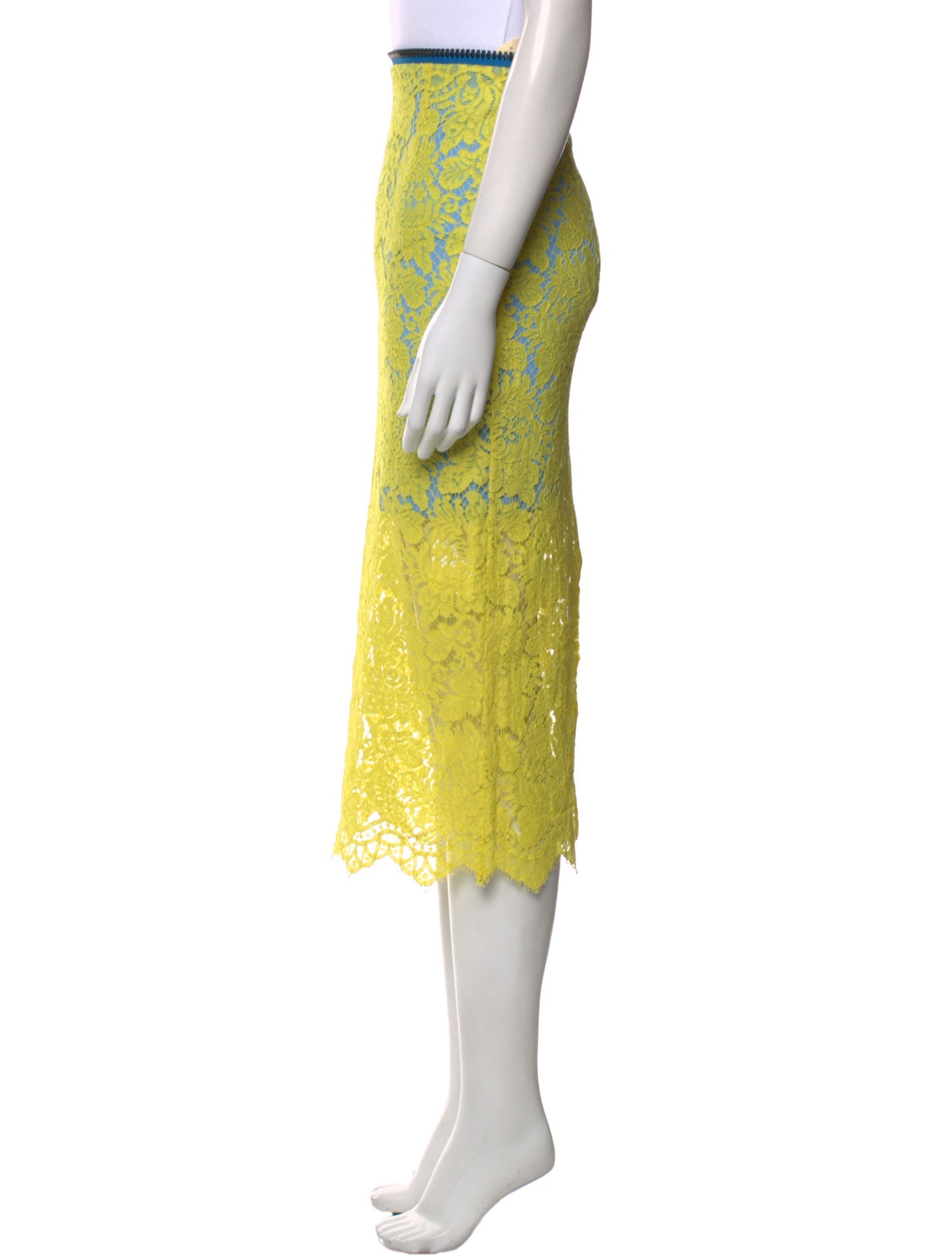 Preen By Thornton Bregazzi x Star Wars Lace Pattern Midi Length Skirt w/ Tags