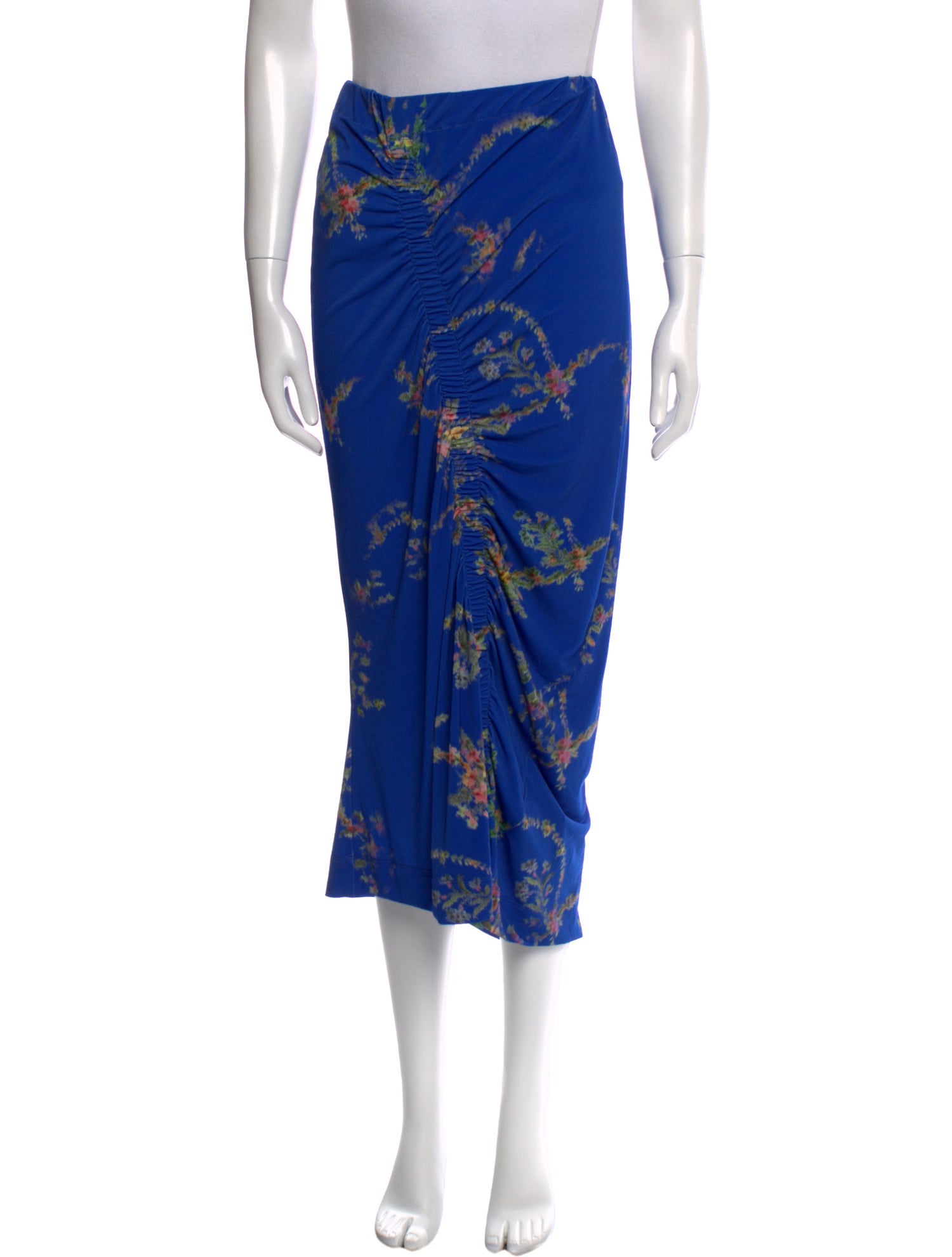 Preen by Thornton Bregazzi Printed Midi Length Skirt