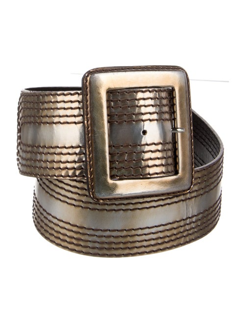 rh+ Wide Leather Waist Belt