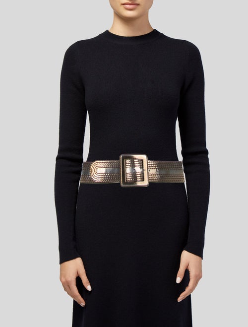 rh+ Wide Leather Waist Belt