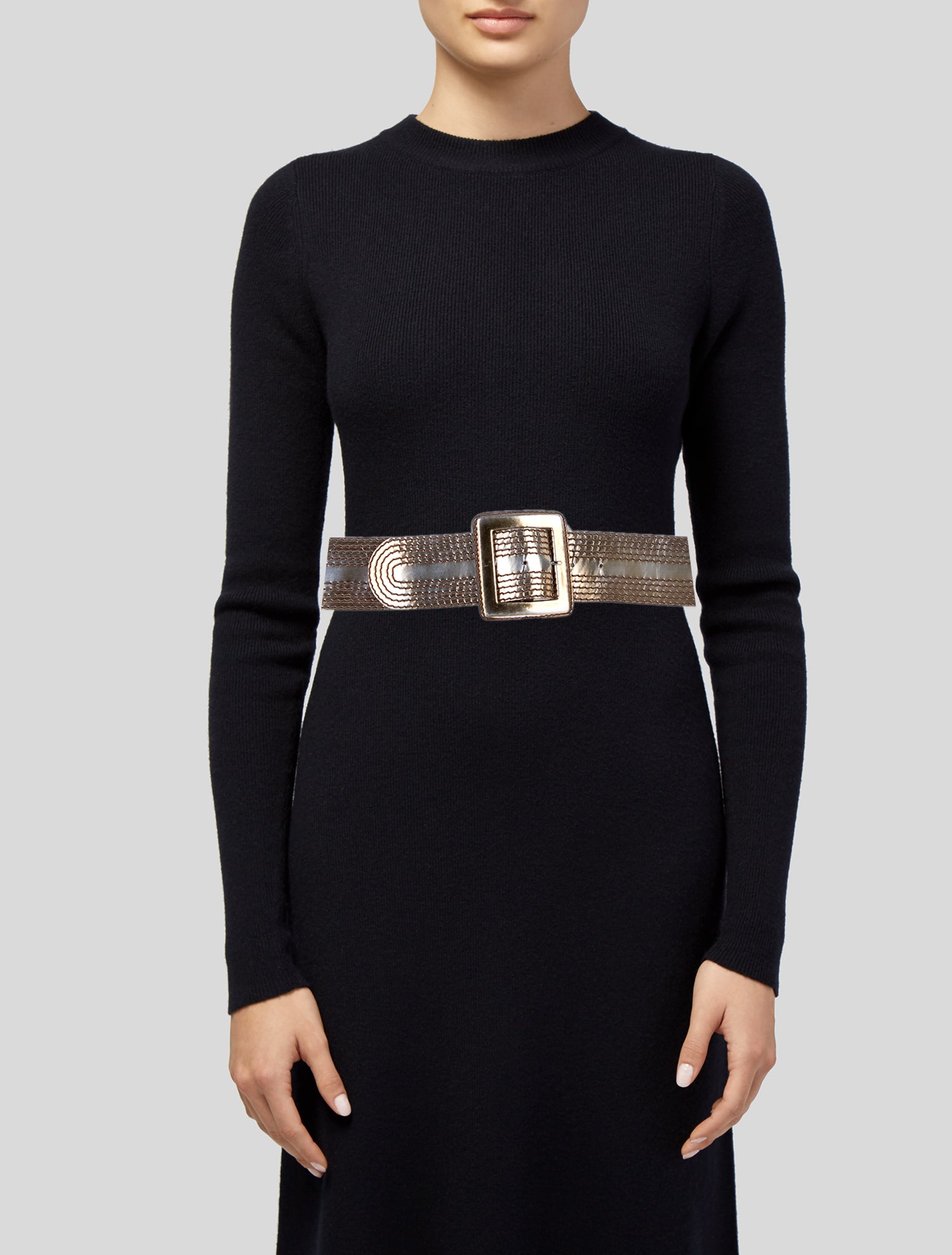 rh+ Wide Leather Waist Belt