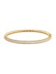 Kurt Wayne 18K 2.94ctw Diamond Hinged Bangle