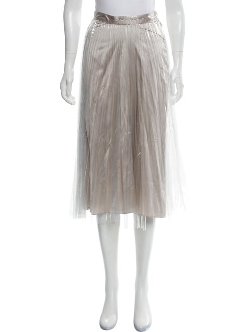 PRISCAVera Midi Length Skirt w/ Tags Clear