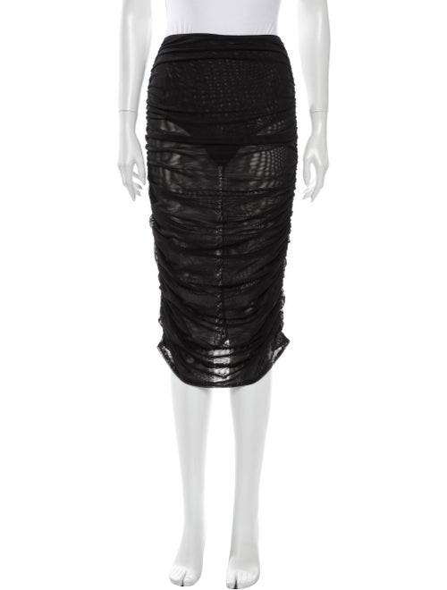 PRISCAVera Knee-Length Skirt w/ Tags Black