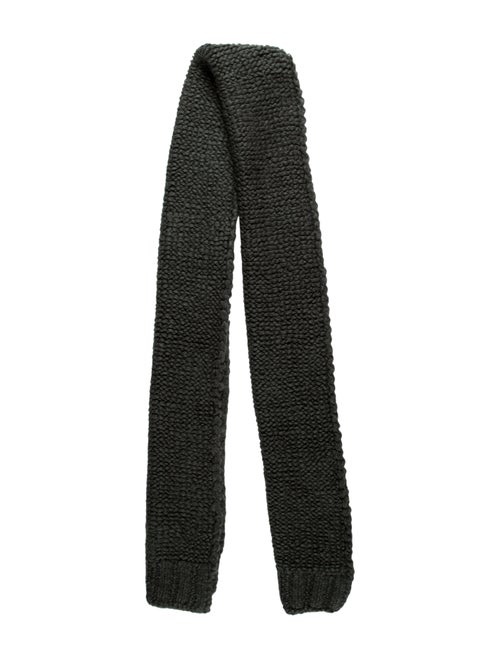 PRISCAVera Woven Knit Scarf green
