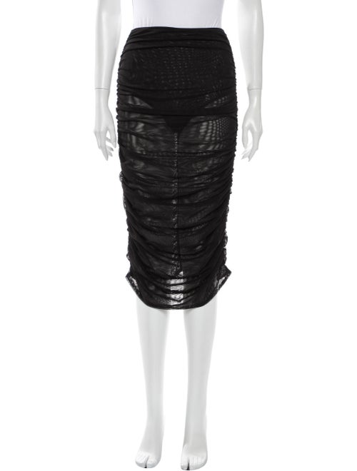 PRISCAVera Knee-Length Skirt w/ Tags Black
