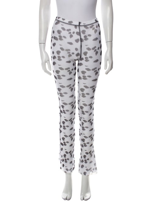 PRISCAVera Animal Print Straight Leg Pants