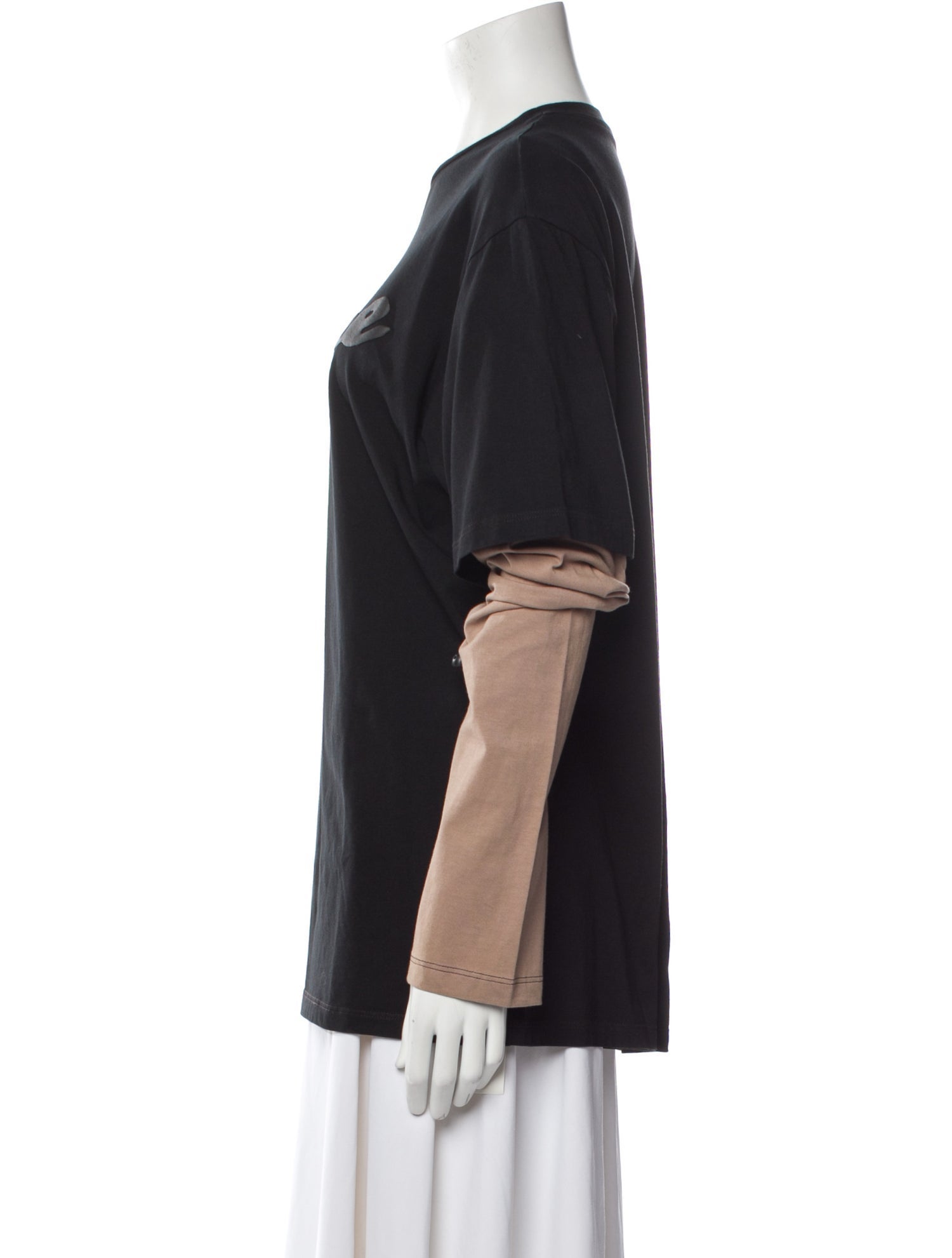 PRISCAVera Graphic Print Crew Neck Sweatshirt w/ Tags