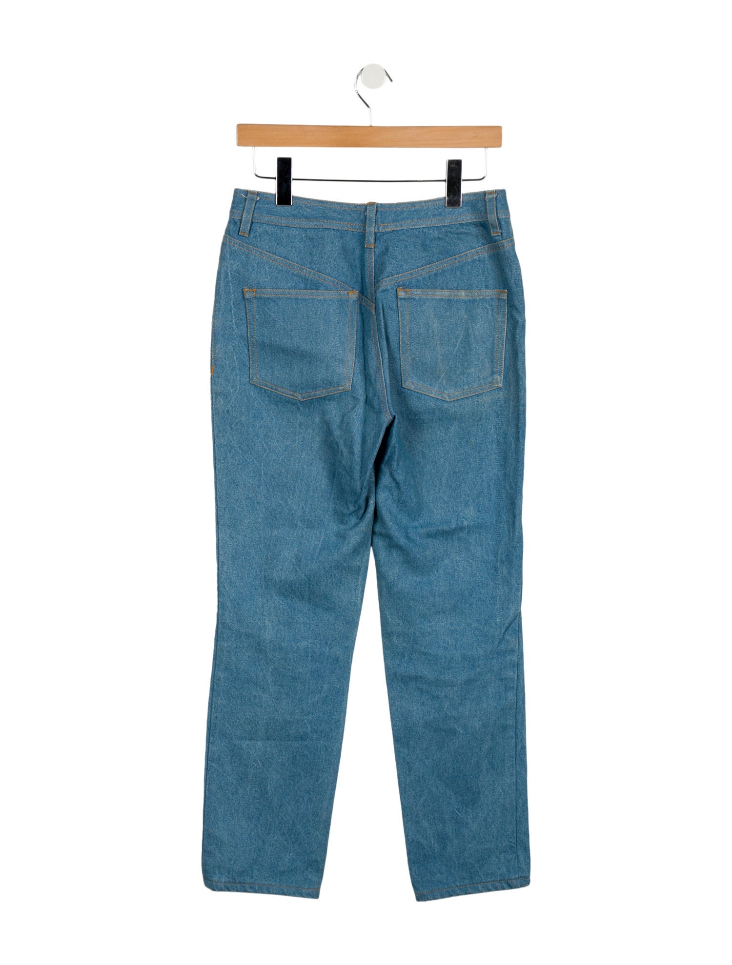 PRISCAVera Mid-Rise Straight Leg Jeans