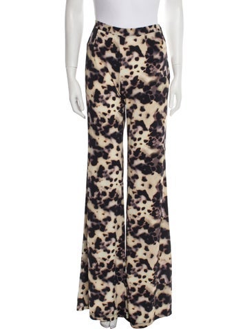 PRISCAVera Pants Animal Print Wide Leg M