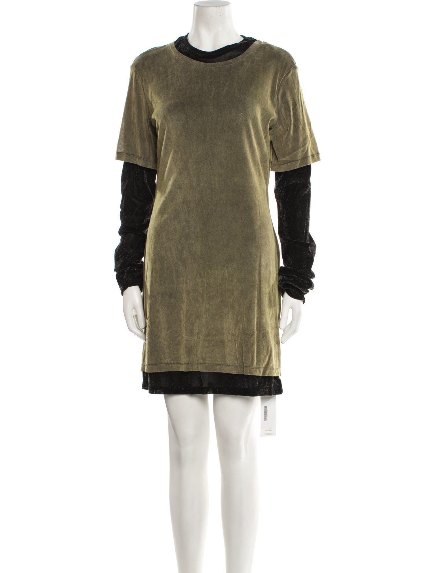 PRISCAVera Crew Neck Mini Dress w/ Tags