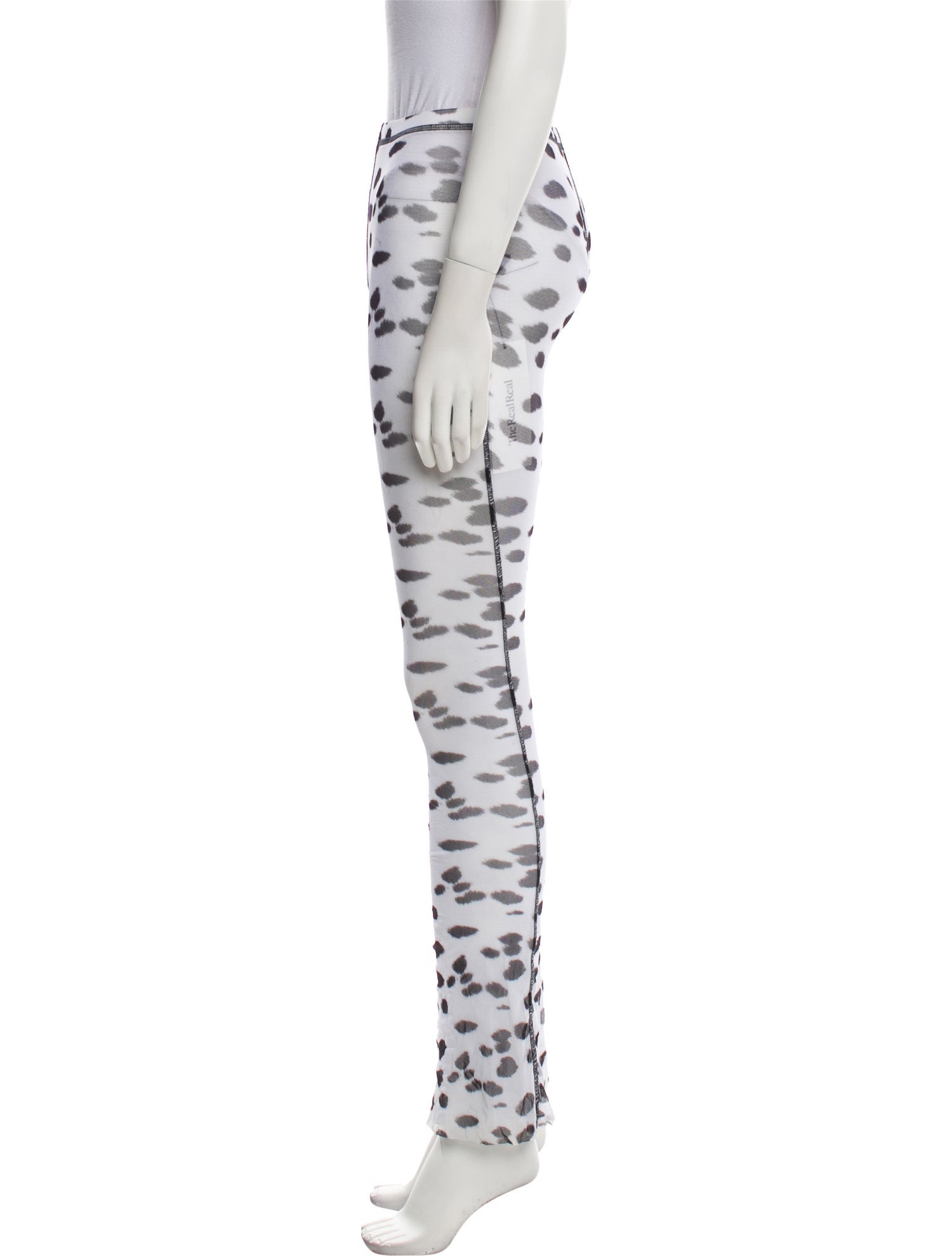 PRISCAVera Animal Print Skinny Leg Pants