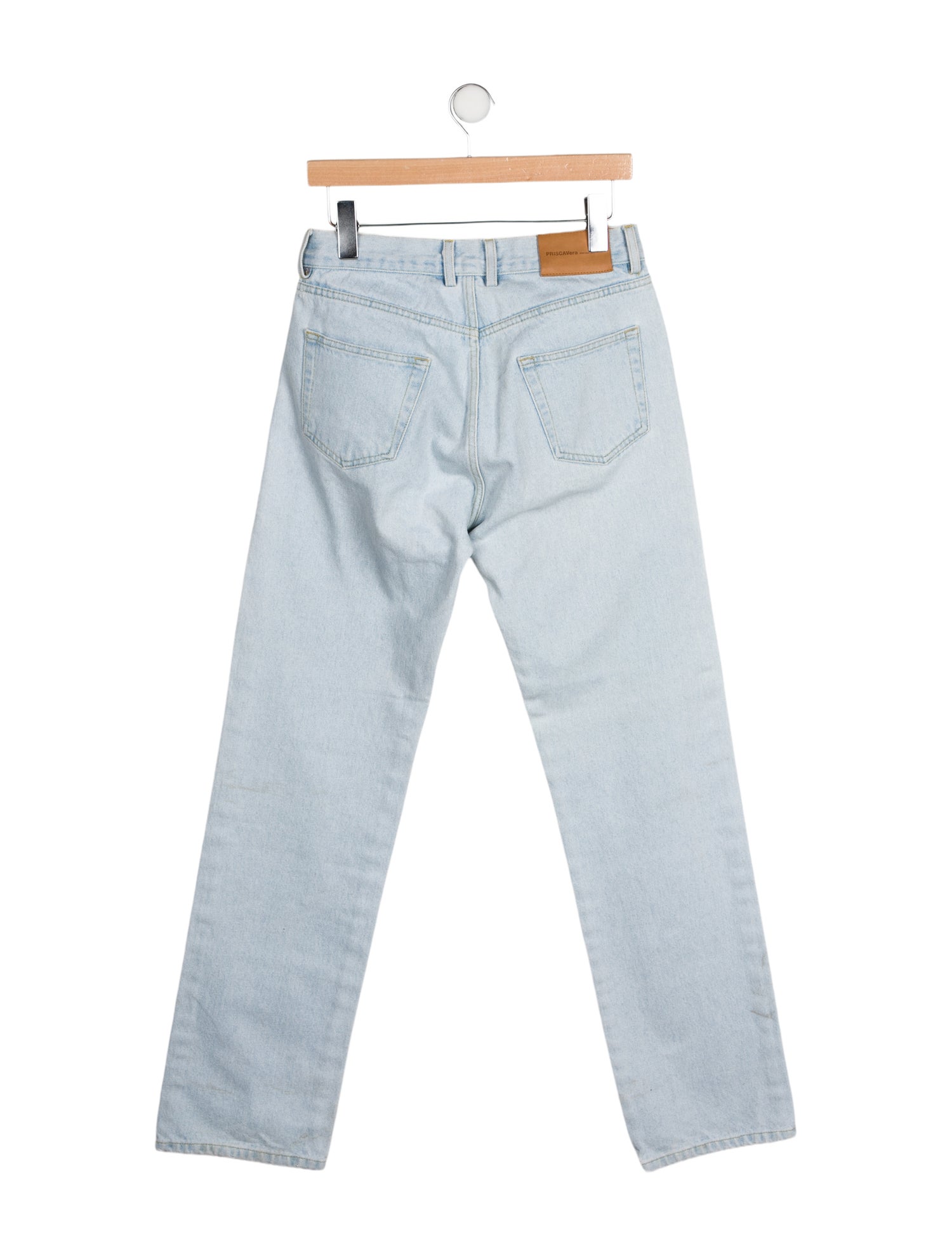 PRISCAVera High-Rise Straight Leg Jeans