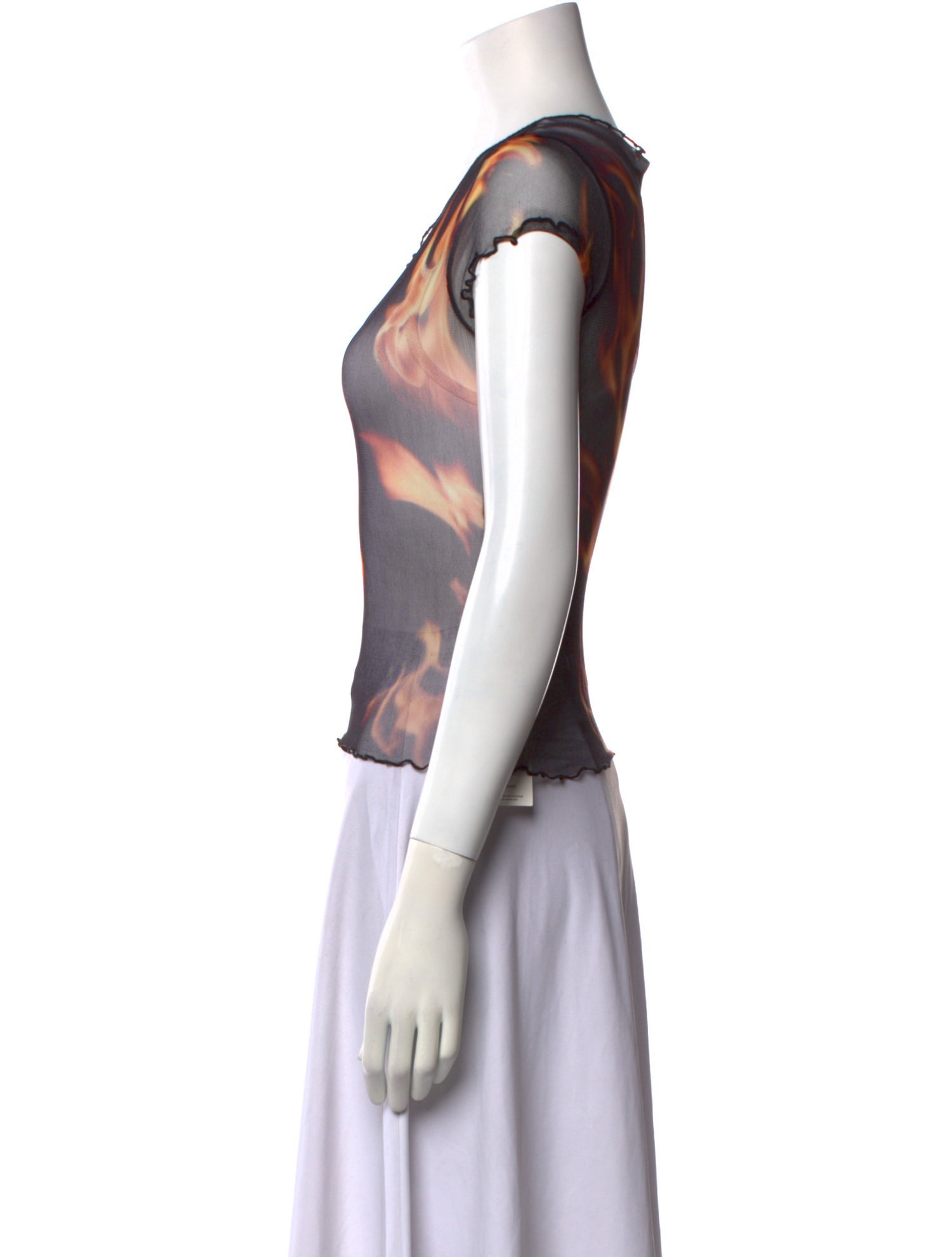 PRISCAVera Nylon Printed Top