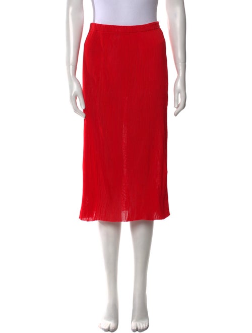 PRISCAVera Raw-Edge Trim Knee-Length Skirt